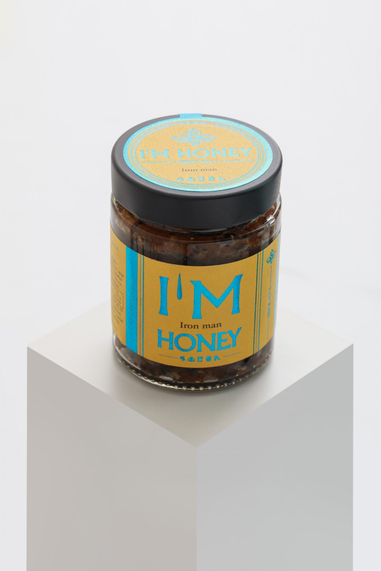Мёд &laquo;Iron man&raquo;, 300 гр