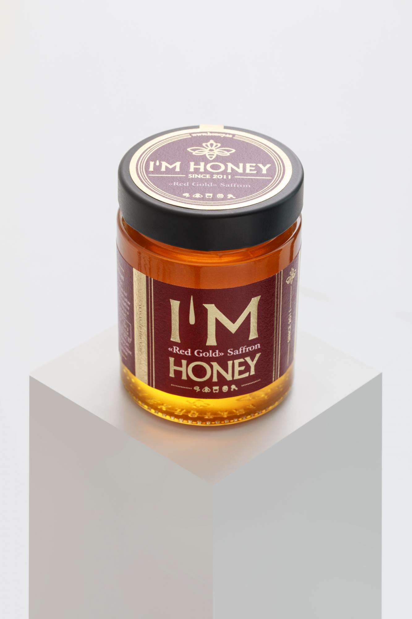 Мёд с шафраном, 350 гр