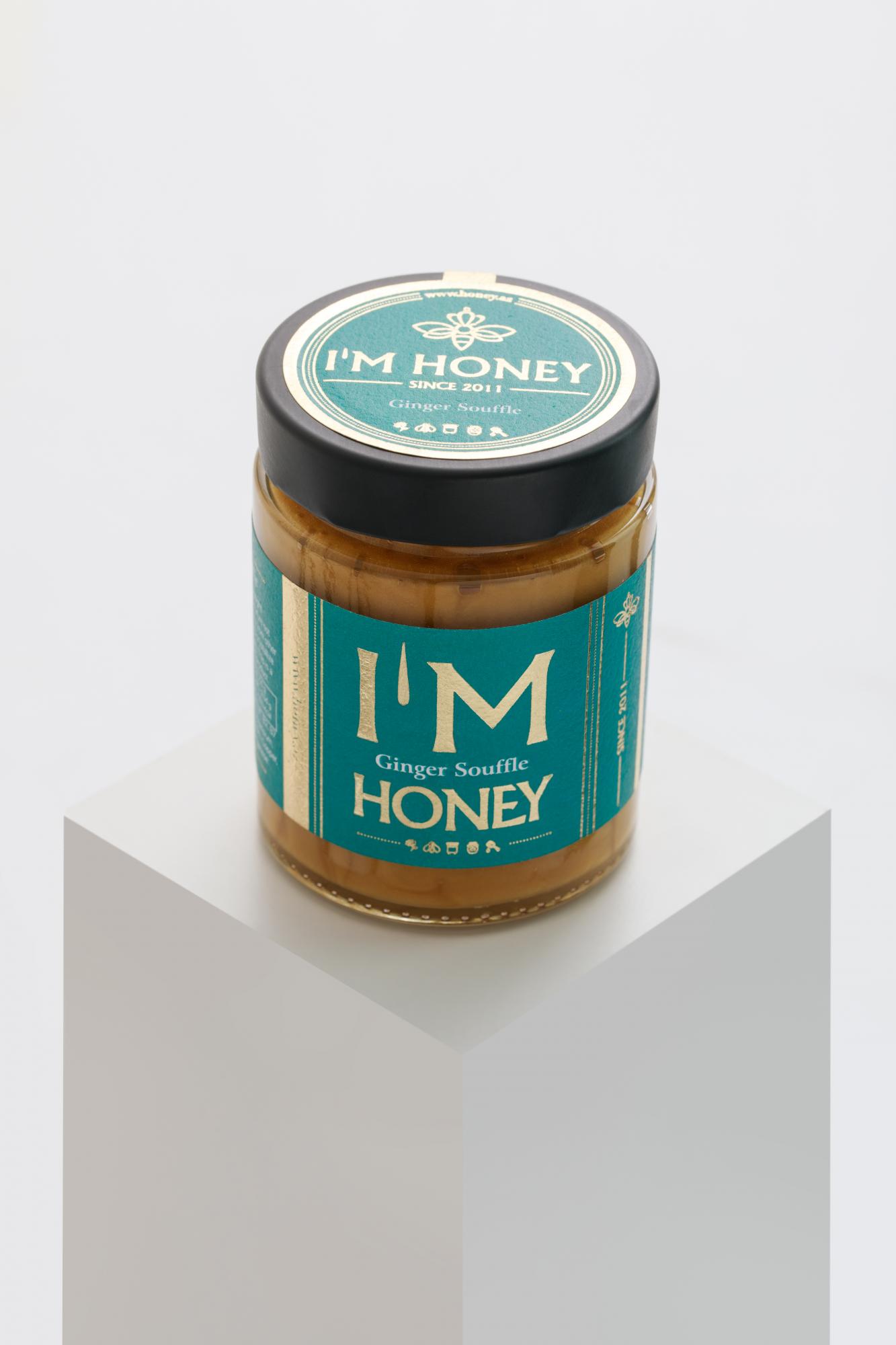 Мёд суфле с имбирем, 350 гр