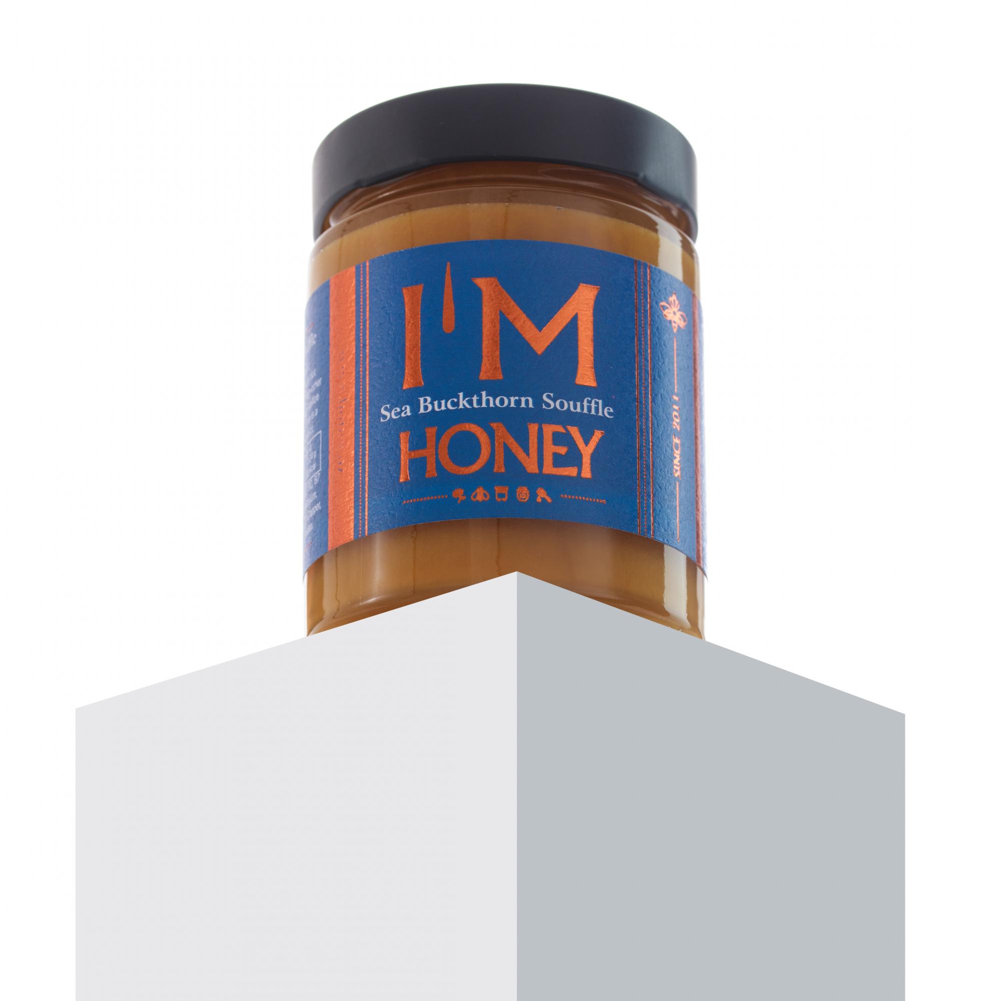 Мёд суфле с облепихой, 350 гр