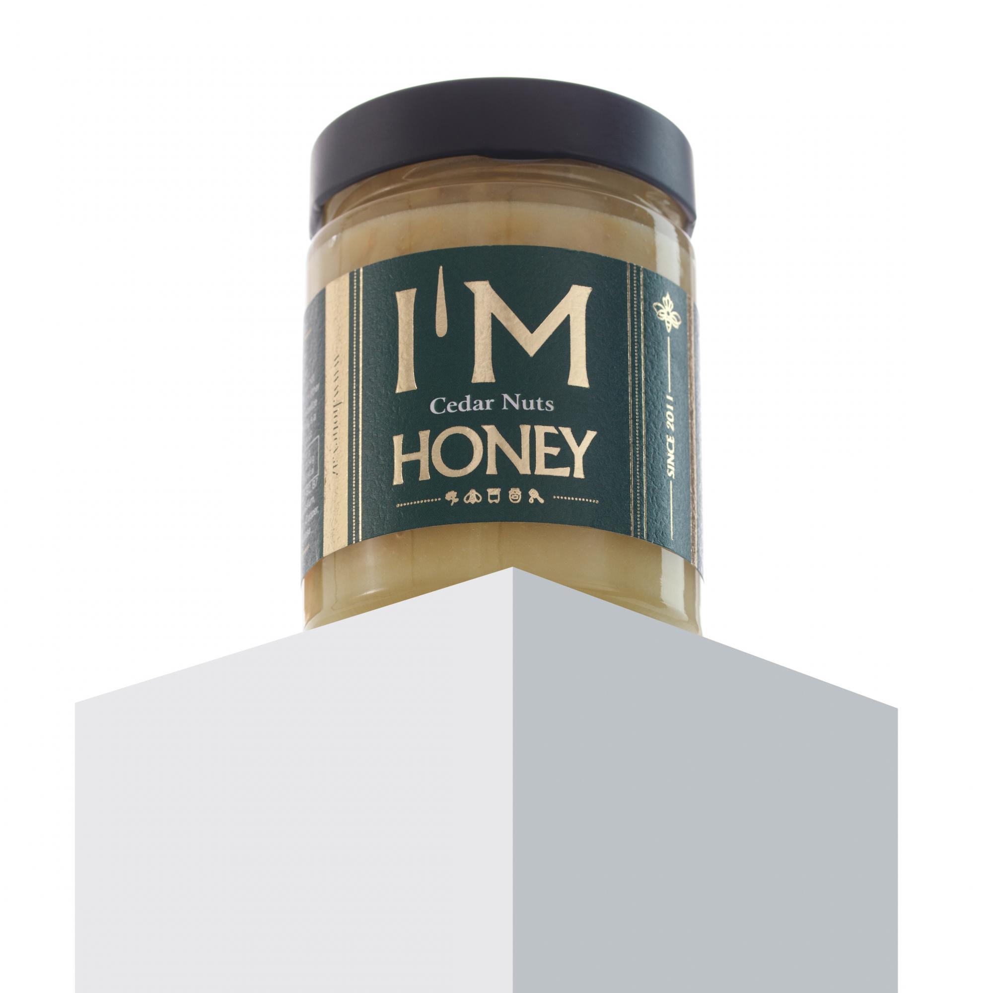 Мёд с кедровыми орешками, 300 гр