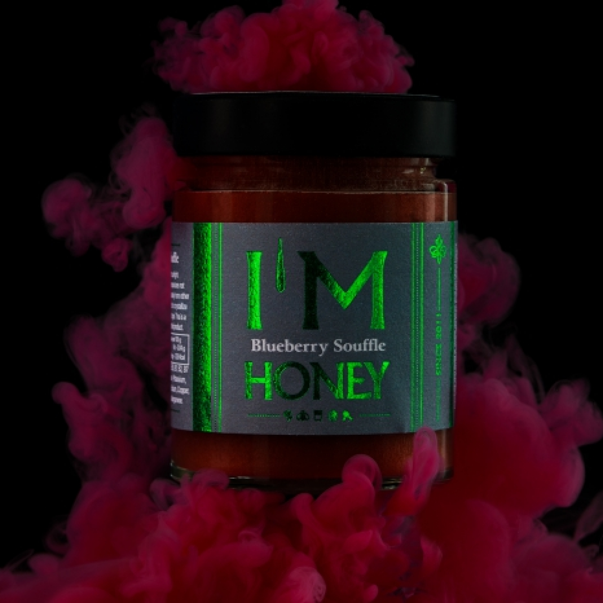 Qaragilə ilə ballı sufle, 350 qr