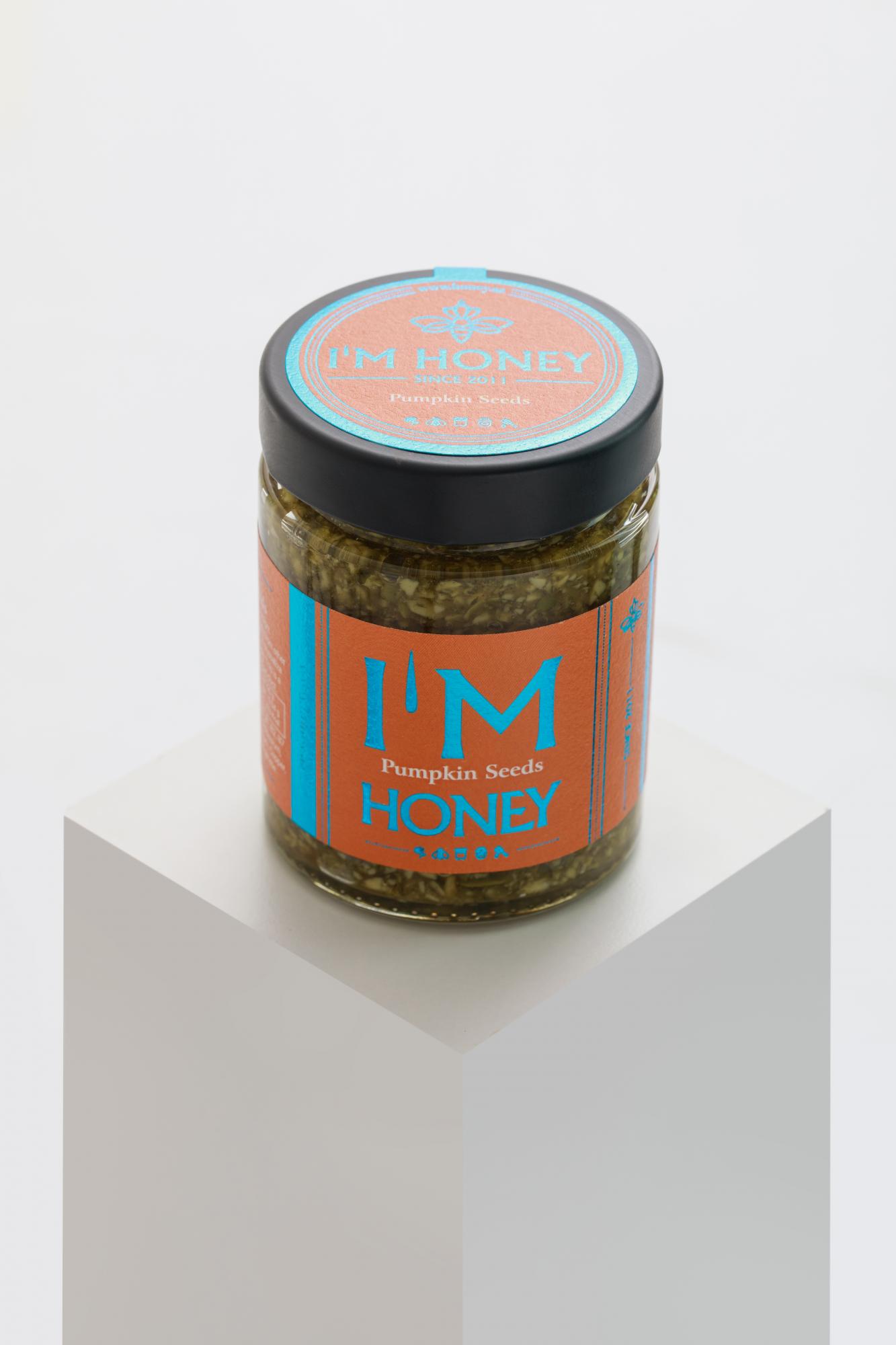 Мёд с тыквенными семечками, 300 гр
