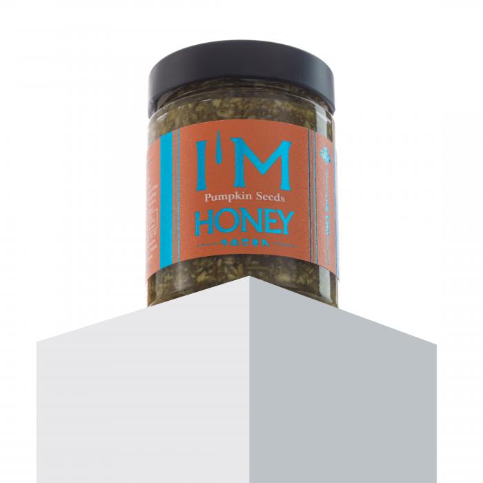 Мёд с тыквенными семечками, 300 гр