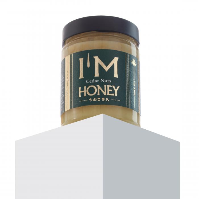 Мёд с кедровыми орешками, 300 гр