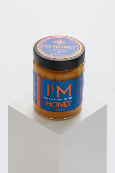 Мёд суфле с облепихой, 350 гр