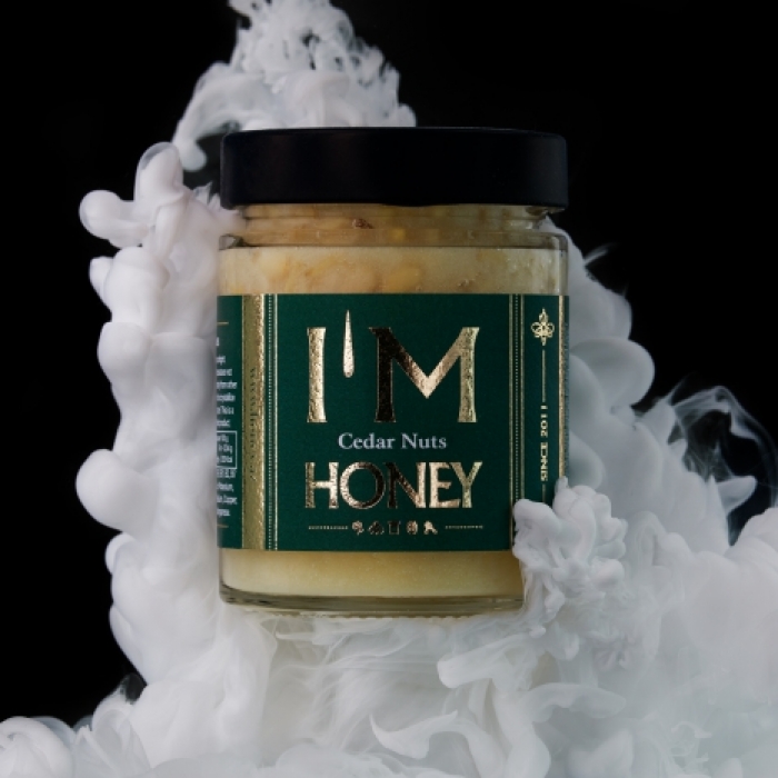 Мёд с кедровыми орешками, 300 гр